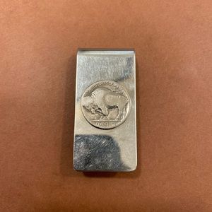Buffalo Nickel Money Clip